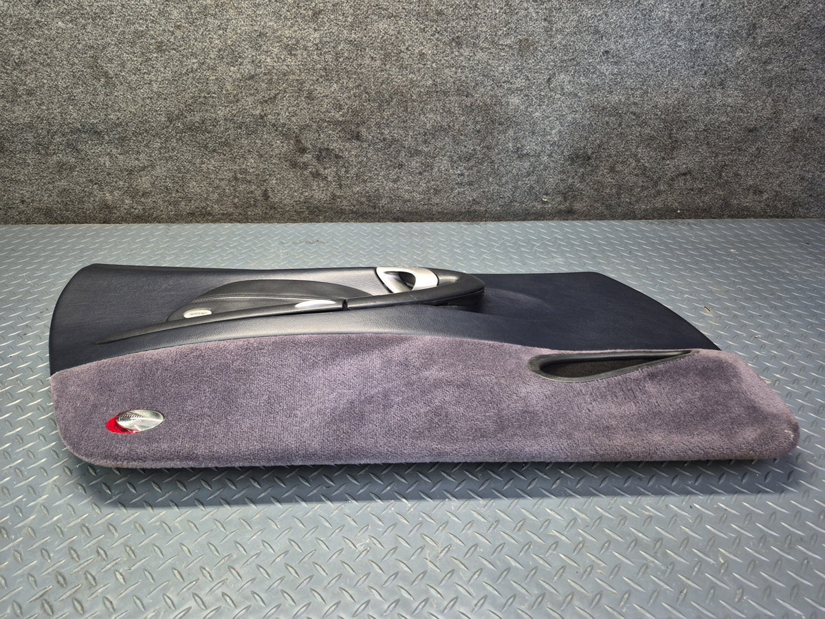 1999-2005 Porsche 911 Carrera 996 Door Interior Trim Panel Blue Set of 2