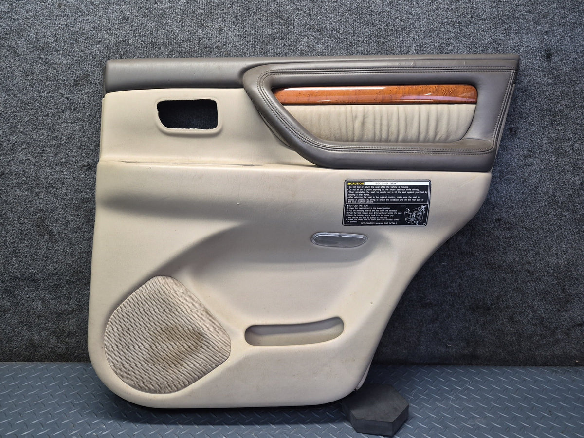 2003-2007 Lexus UZJ100L LX470 Rear Right Pass Side Door Interior Panel Trim