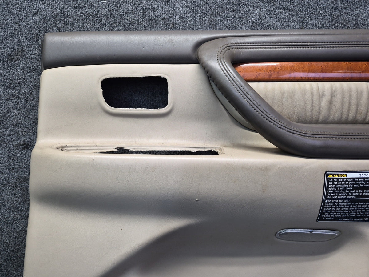 2003-2007 Lexus UZJ100L LX470 Rear Right Pass Side Door Interior Panel Trim
