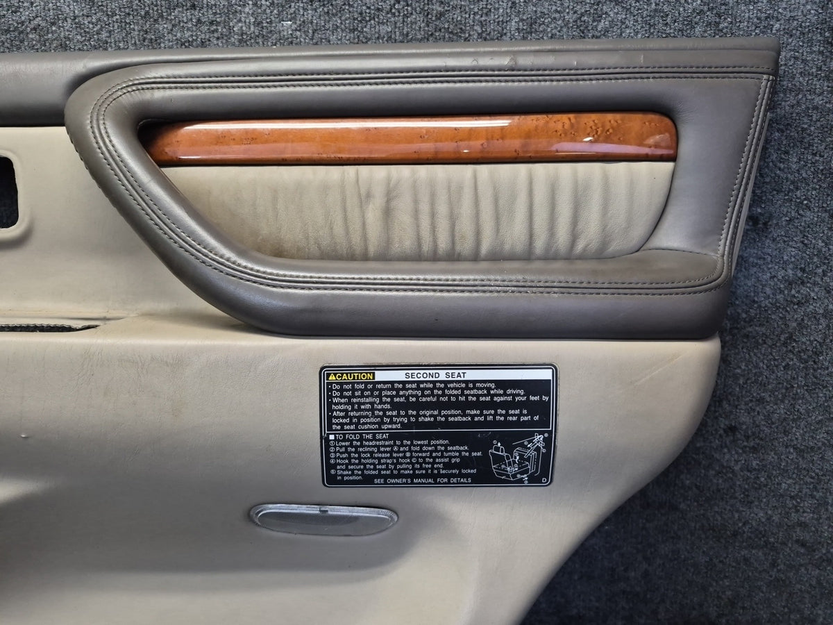 2003-2007 Lexus UZJ100L LX470 Rear Right Pass Side Door Interior Panel Trim