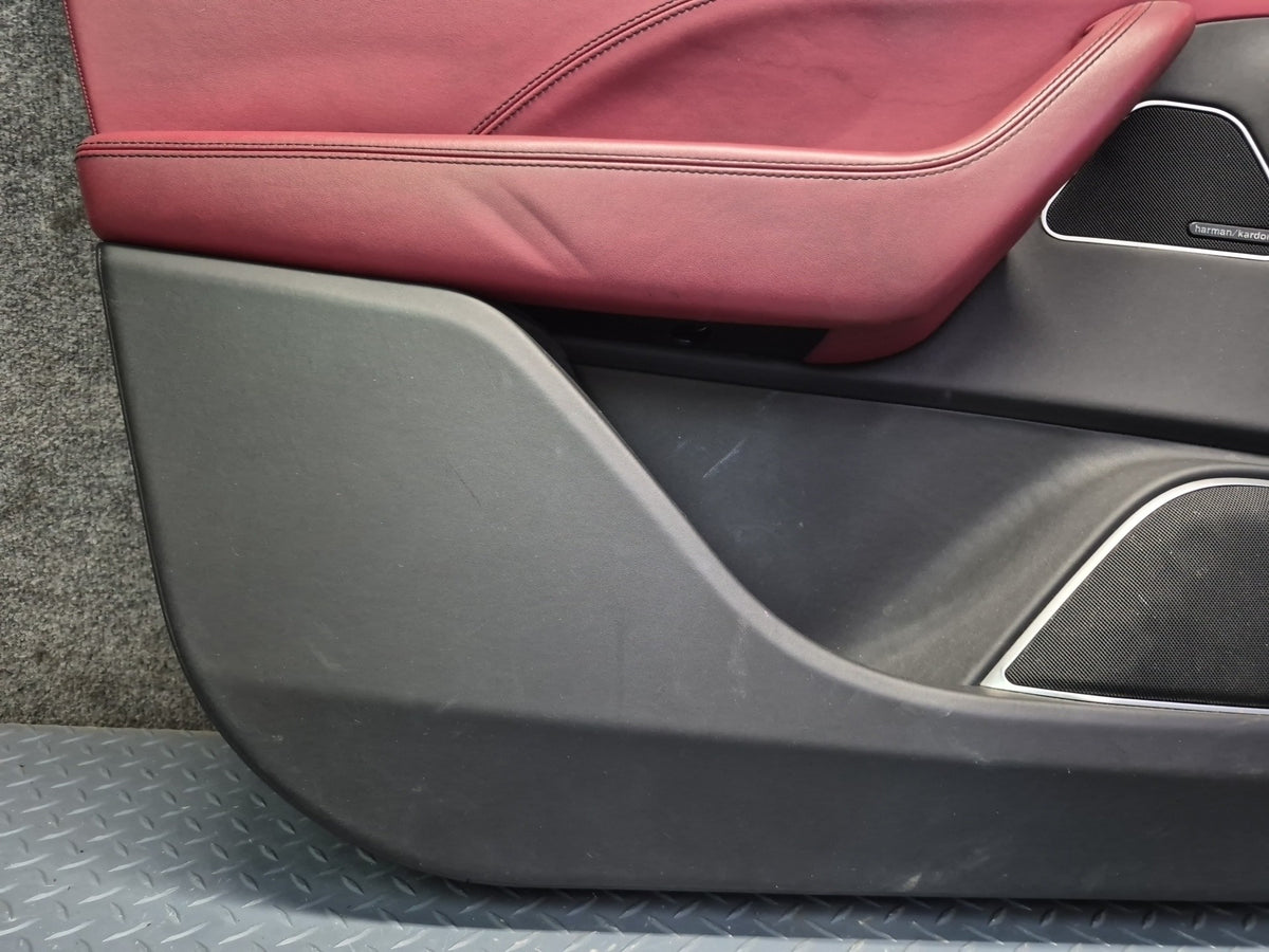2017-2020 Maserati Levante M161 Front Door Interior Trim Cover Panel Set of 2