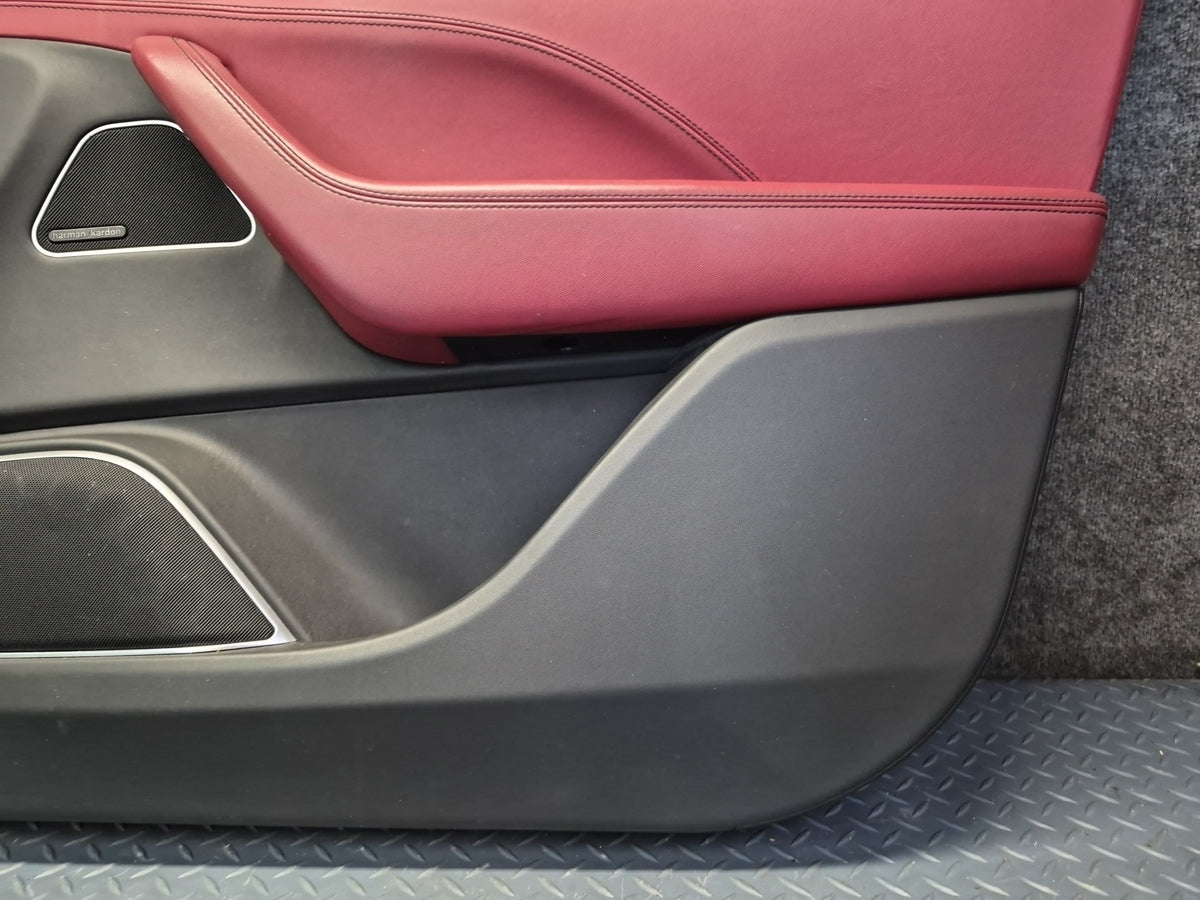2017-2020 Maserati Levante M161 Front Door Interior Trim Cover Panel Set of 2
