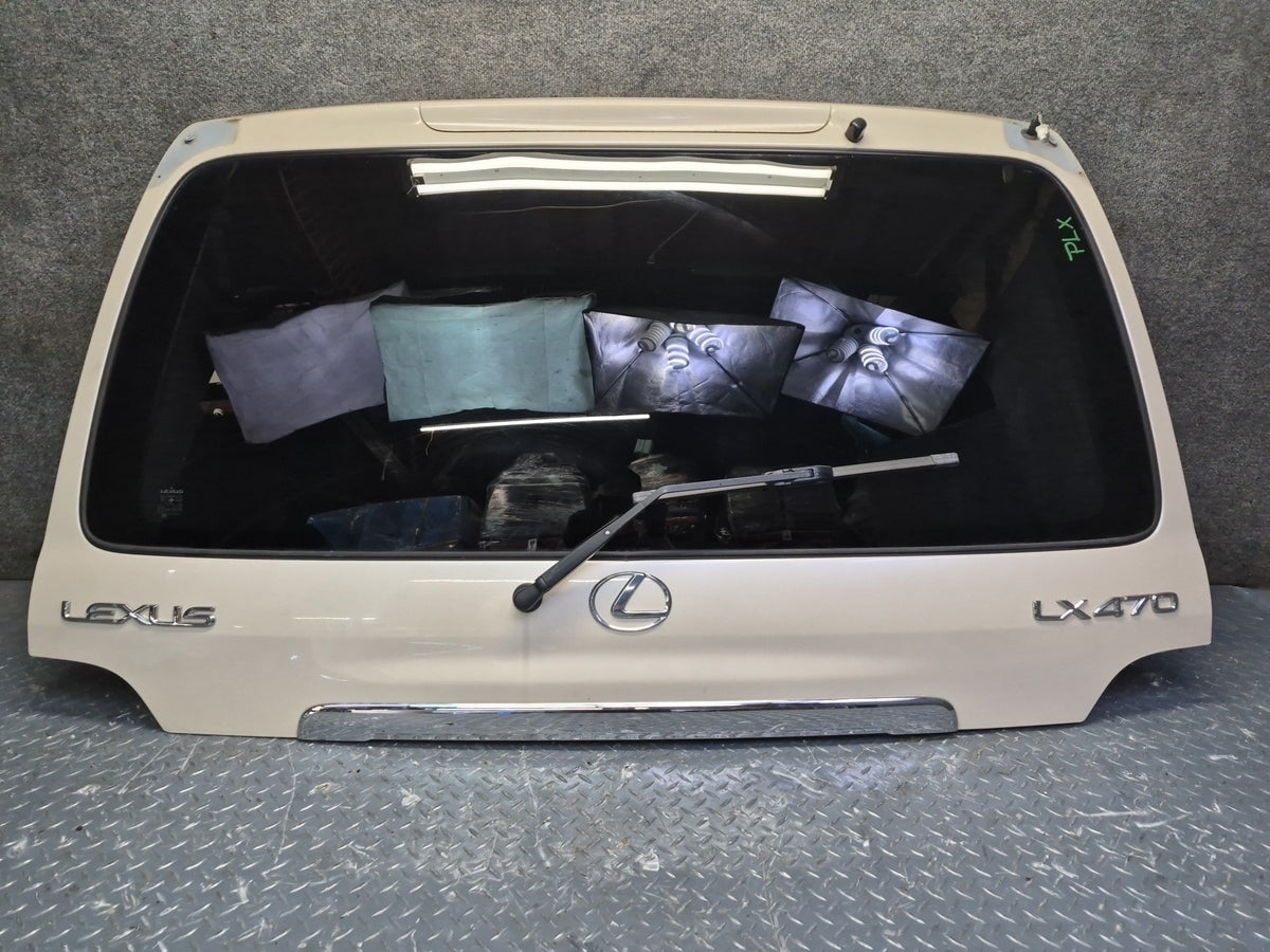 2003-2007 Lexus UZJ100L LX470 Rear Trunk Lid Liftgate Tailgate w Glass Assembly