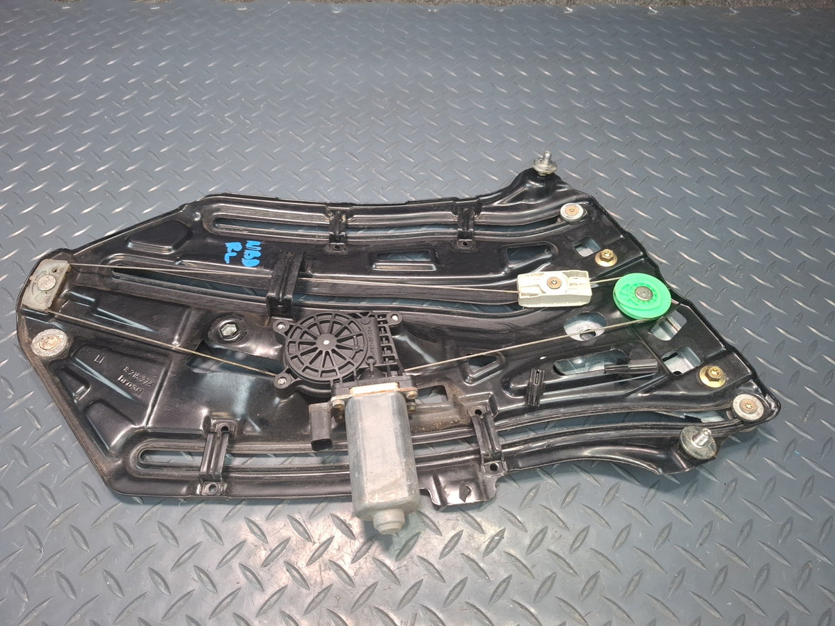 01-06 BMW E46 330Ci Convertible Rear Left Quarter Window Regulator w Motor OEM
