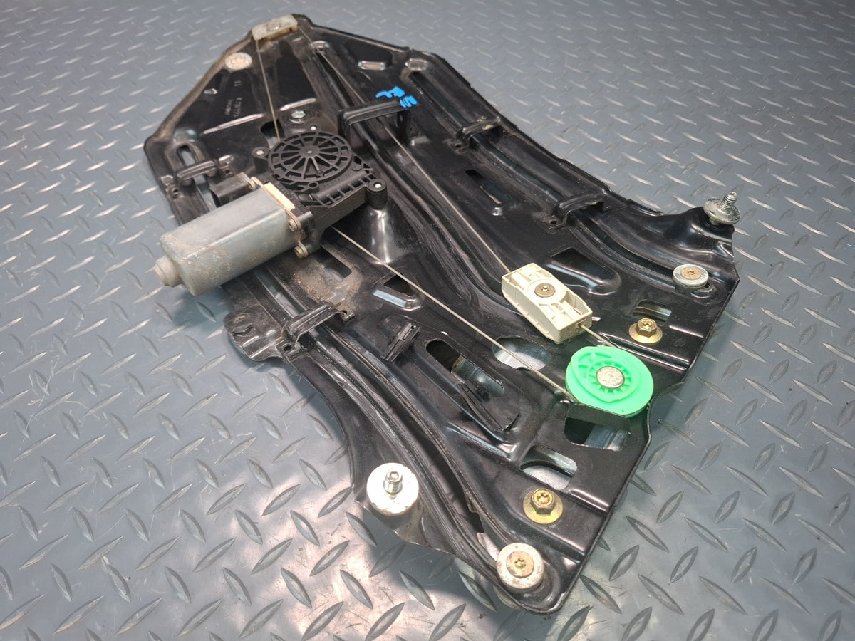 01-06 BMW E46 330Ci Convertible Rear Left Quarter Window Regulator w Motor OEM