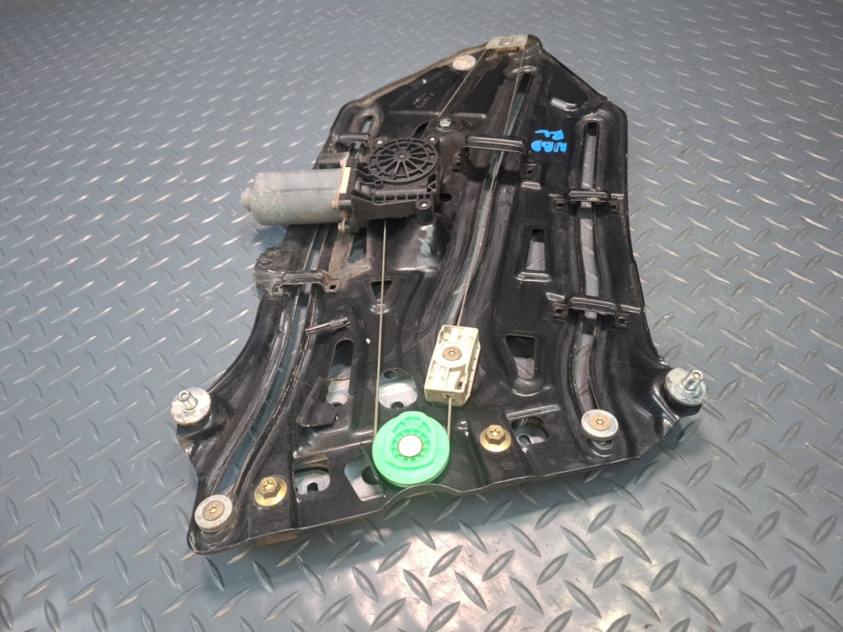 01-06 BMW E46 330Ci Convertible Rear Left Quarter Window Regulator w Motor OEM