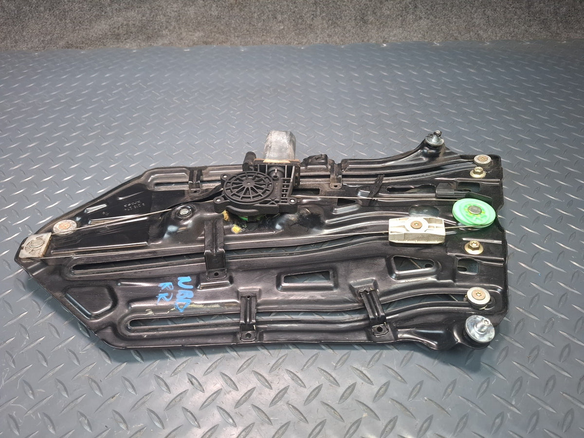 01-06 BMW E46 330CI Convertible Rear Right Quarter Window Regulator w Motor OEM