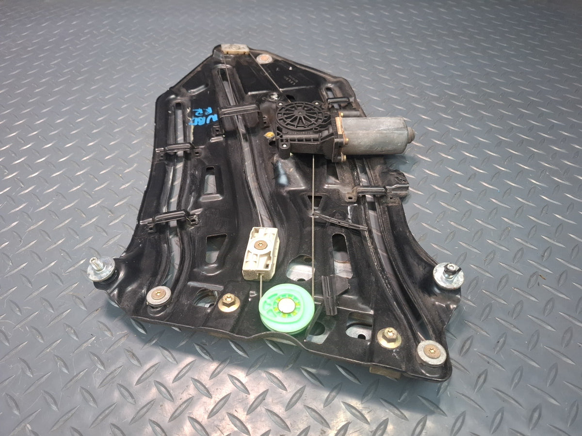 01-06 BMW E46 330CI Convertible Rear Right Quarter Window Regulator w Motor OEM