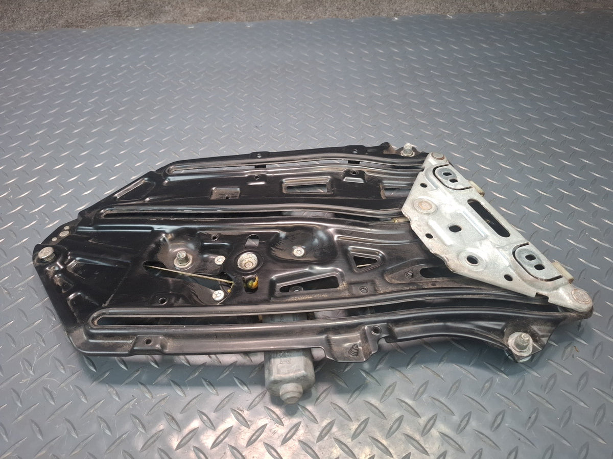 01-06 BMW E46 330CI Convertible Rear Right Quarter Window Regulator w Motor OEM