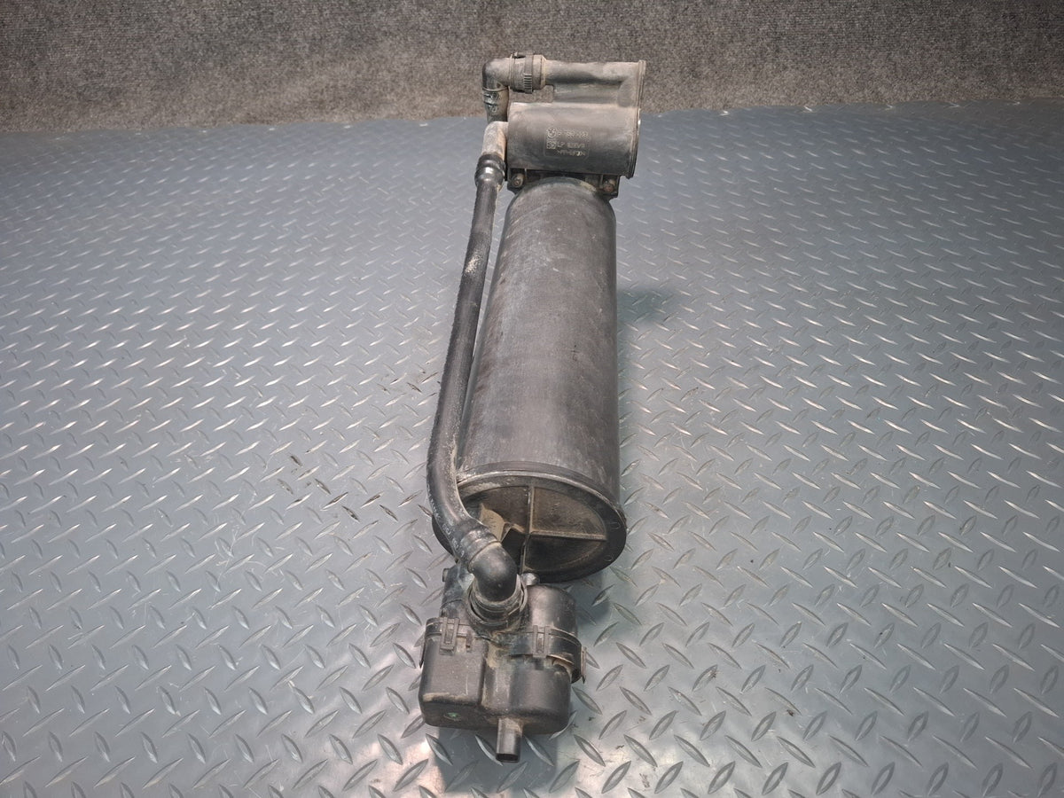 01-03 BMW E46 330CI M54 Fuel Evap Vapor Charcoal Canister w Dust Filter OEM