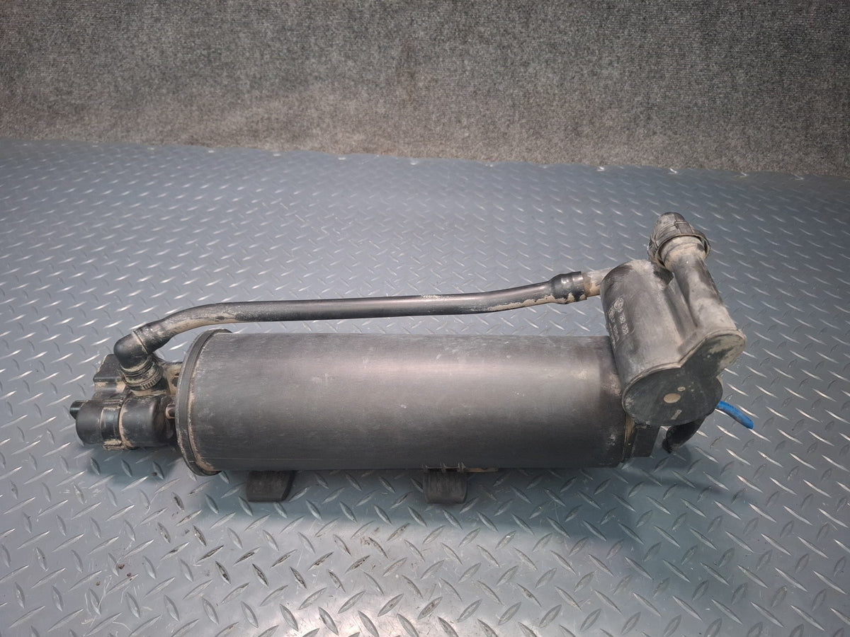 01-03 BMW E46 330CI M54 Fuel Evap Vapor Charcoal Canister w Dust Filter OEM