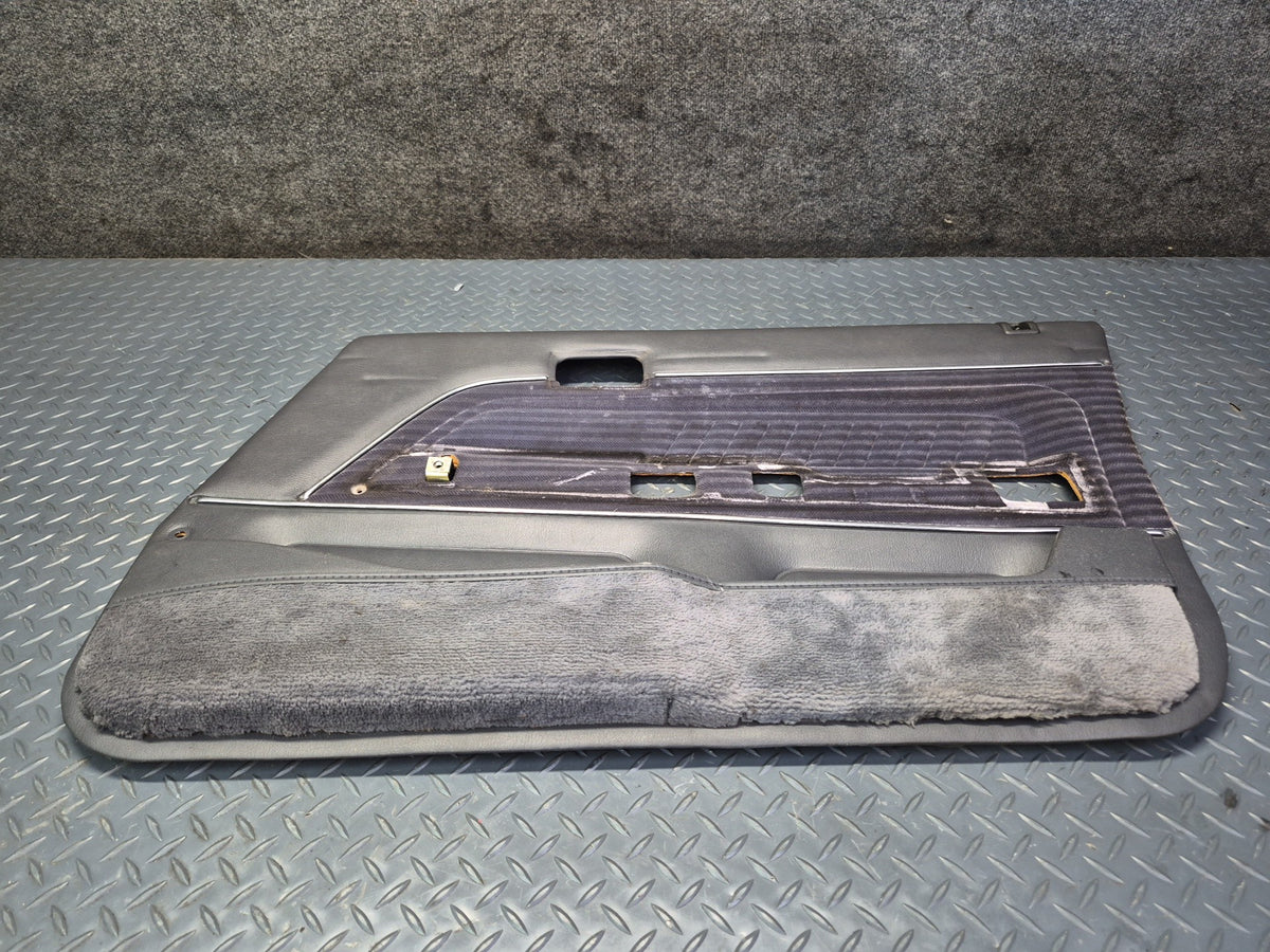 84-88 Toyota Cressida MX73 Sedan Front Door Interior Trim Cover Panel Set OEM