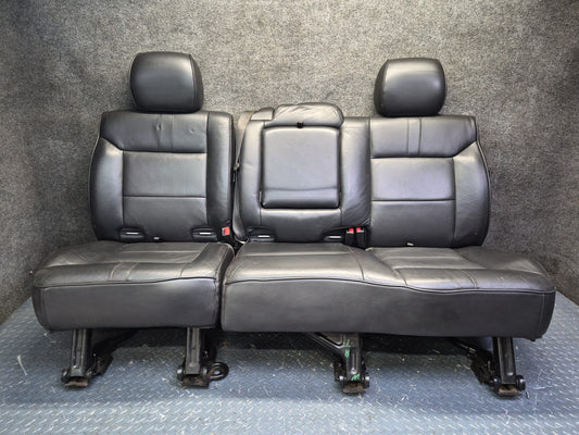2008-2009 Hummer H2 Rear Second 2ND ROW Heated Leather Seat Black