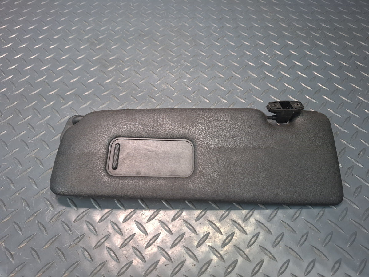 01-06 BMW E46 330Ci Convertible Front Left Sun Visor Black OEM