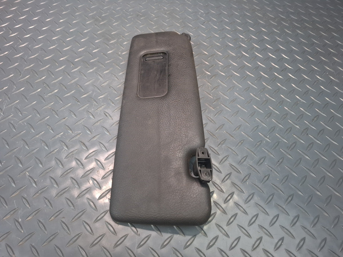 01-06 BMW E46 330Ci Convertible Front Left Sun Visor Black OEM