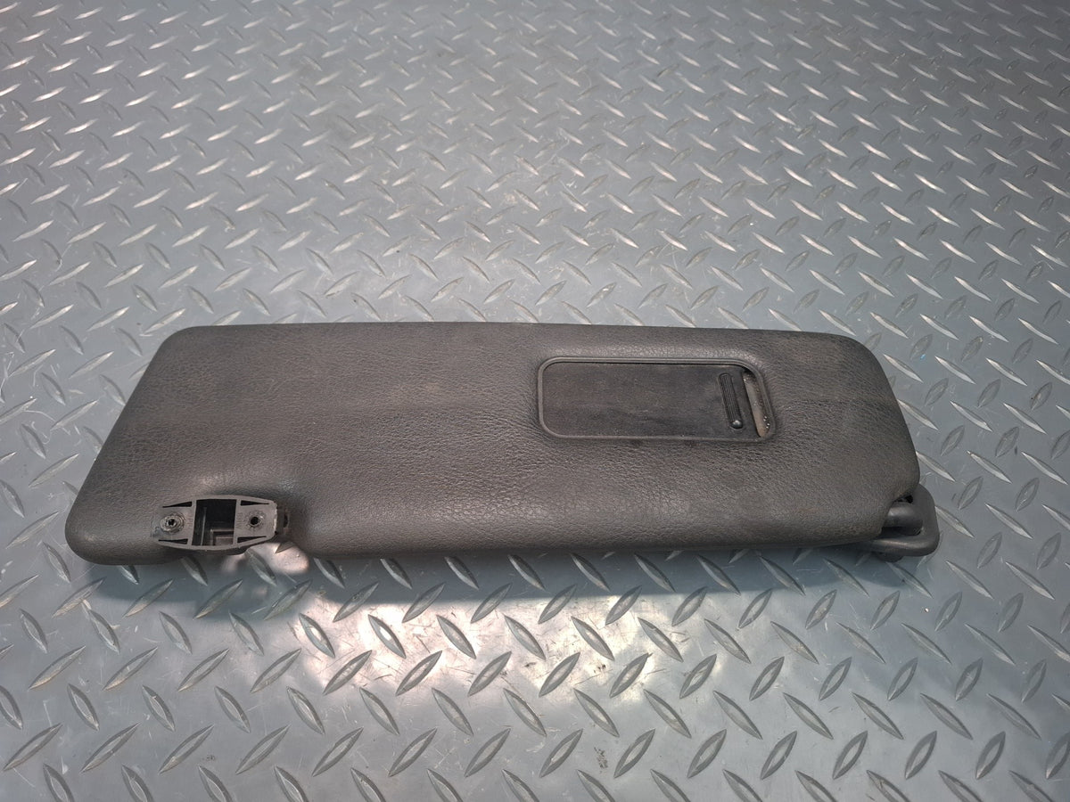 01-06 BMW E46 330Ci Convertible Front Left Sun Visor Black OEM