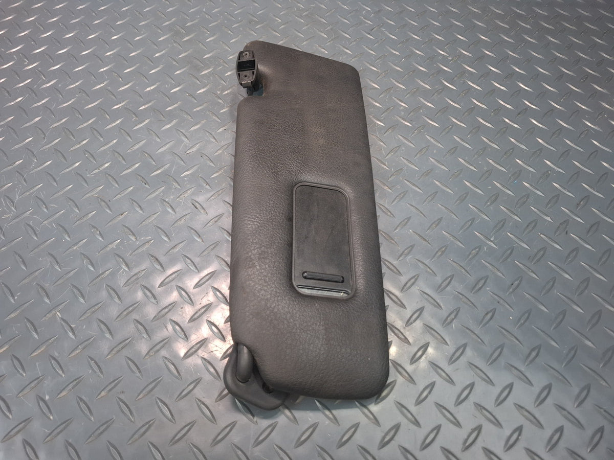 01-06 BMW E46 330Ci Convertible Front Left Sun Visor Black OEM