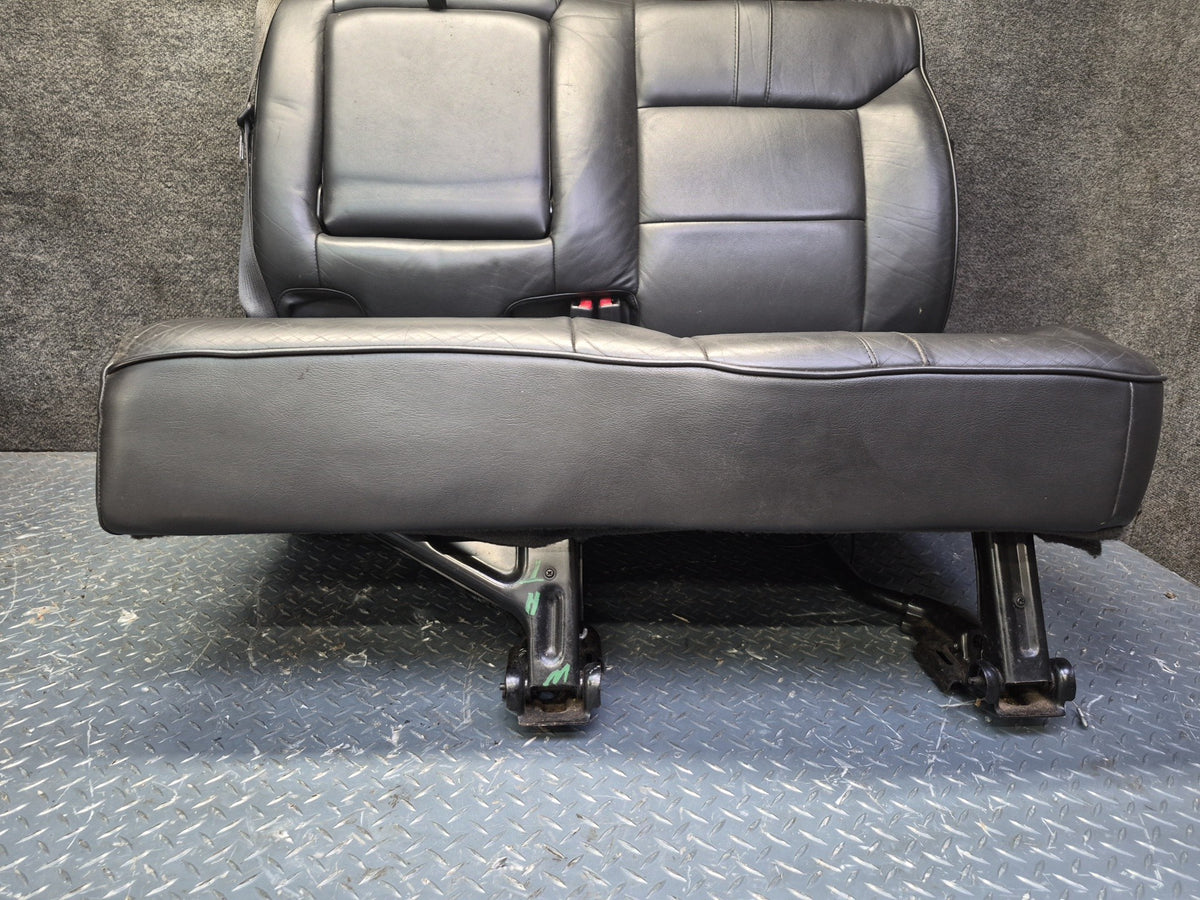 2008-2009 Hummer H2 Rear Second 2ND ROW Heated Leather Seat Black