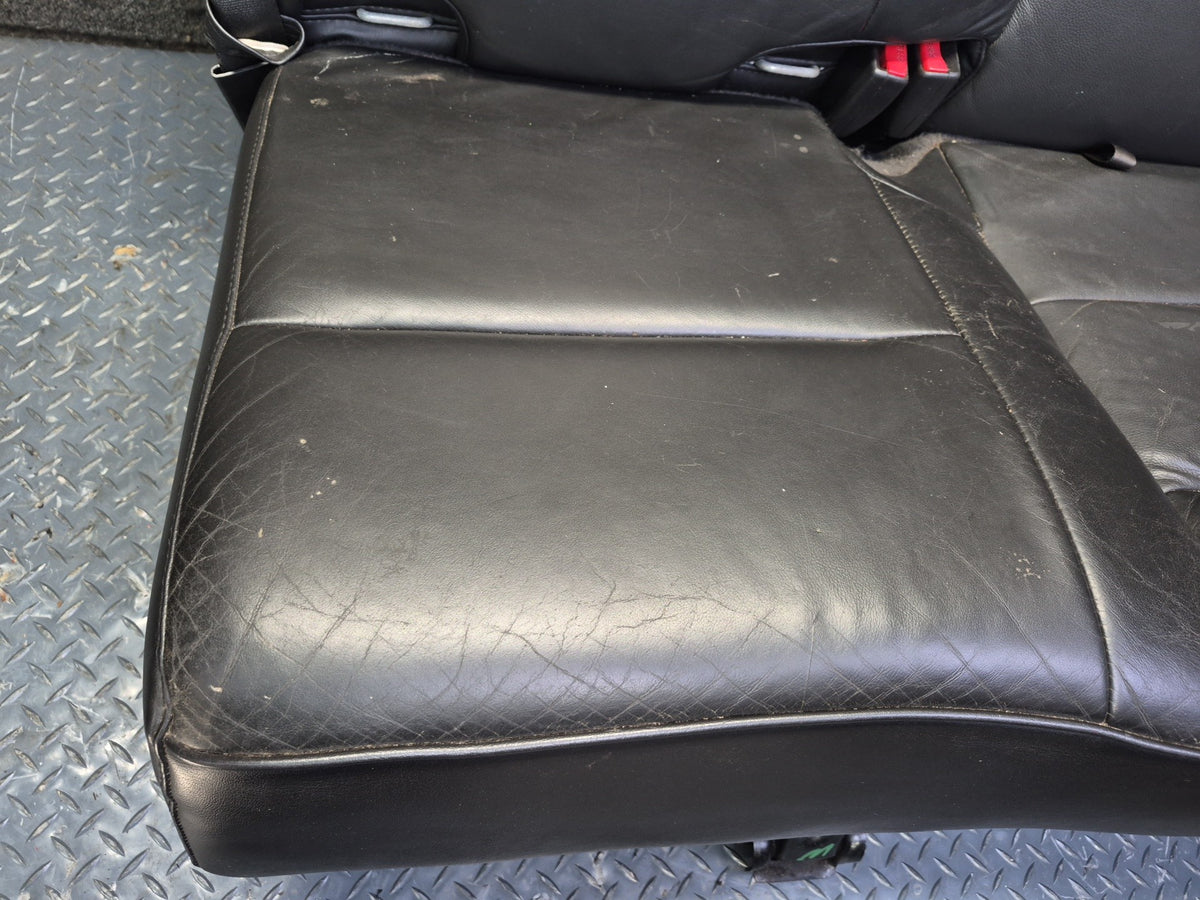 2008-2009 Hummer H2 Rear Second 2ND ROW Heated Leather Seat Black
