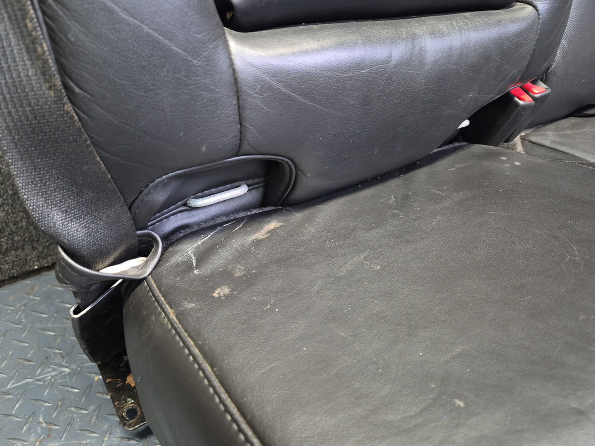 2008-2009 Hummer H2 Rear Second 2ND ROW Heated Leather Seat Black