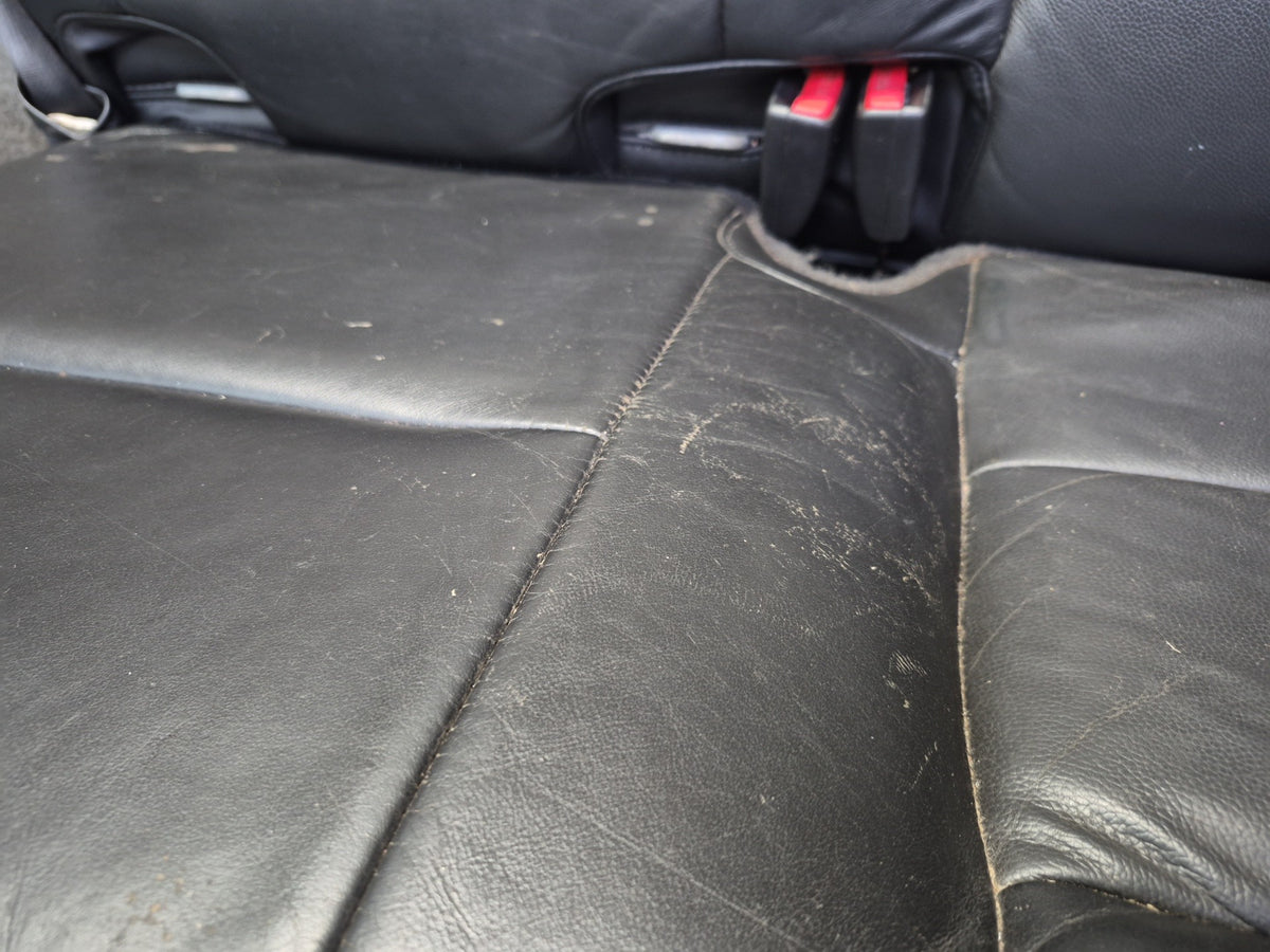 2008-2009 Hummer H2 Rear Second 2ND ROW Heated Leather Seat Black