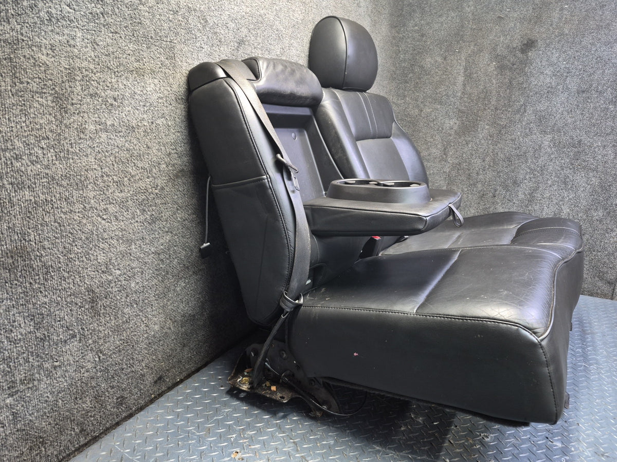 2008-2009 Hummer H2 Rear Second 2ND ROW Heated Leather Seat Black