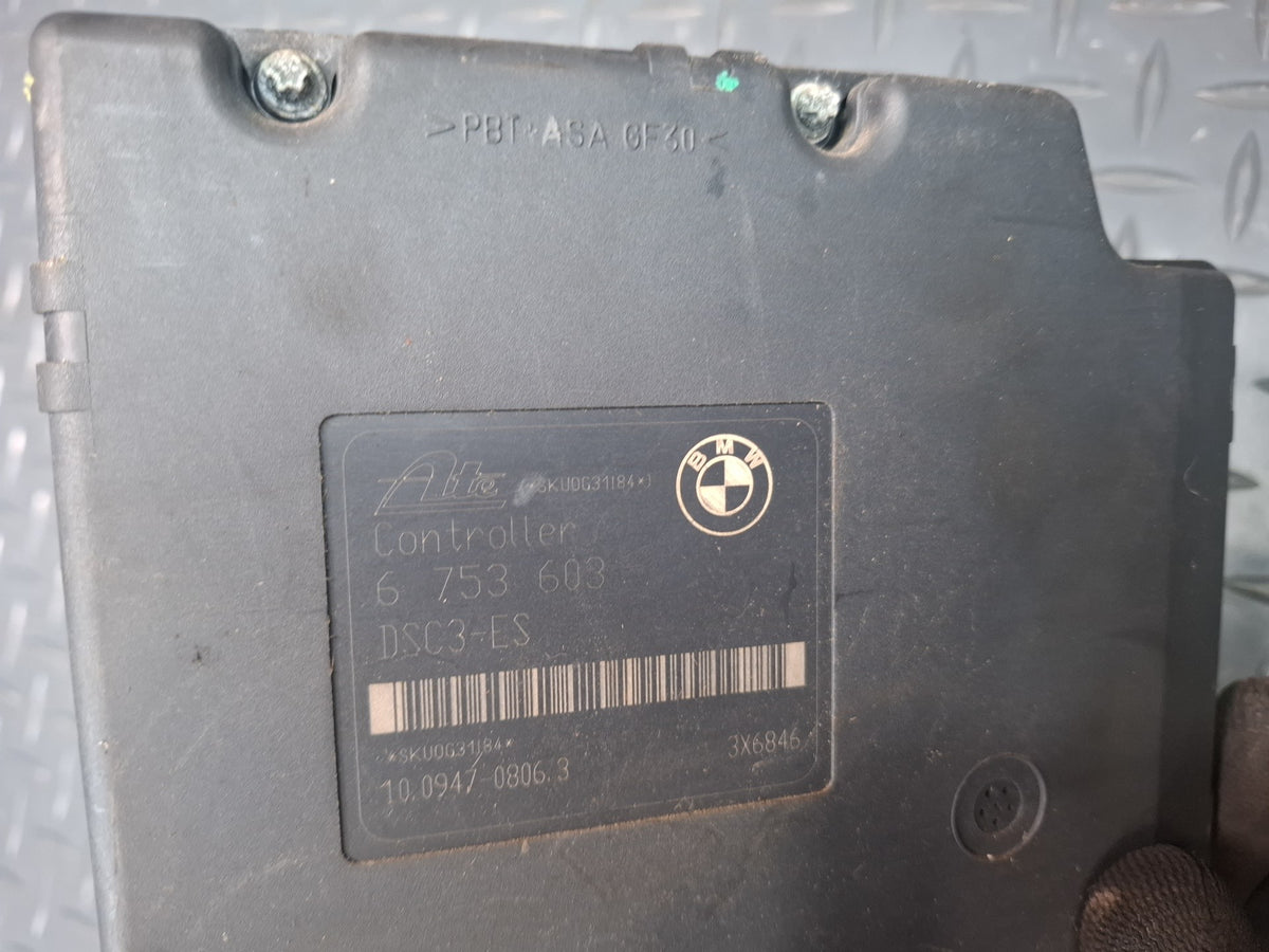 2001 BMW E46 330Ci M54 ABS DSC Anti Lock Brake Pump Control Module 6753603 OEM