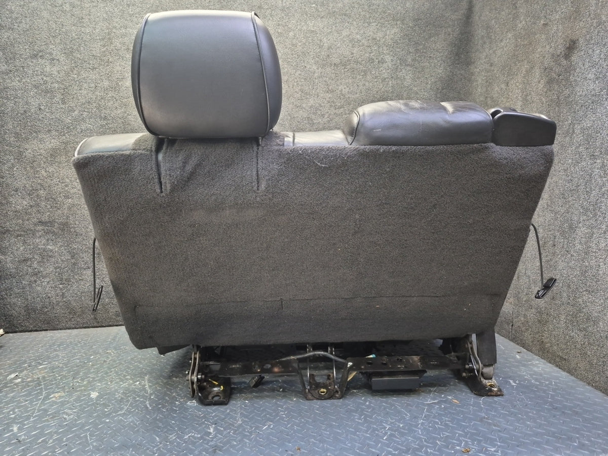 2008-2009 Hummer H2 Rear Second 2ND ROW Heated Leather Seat Black