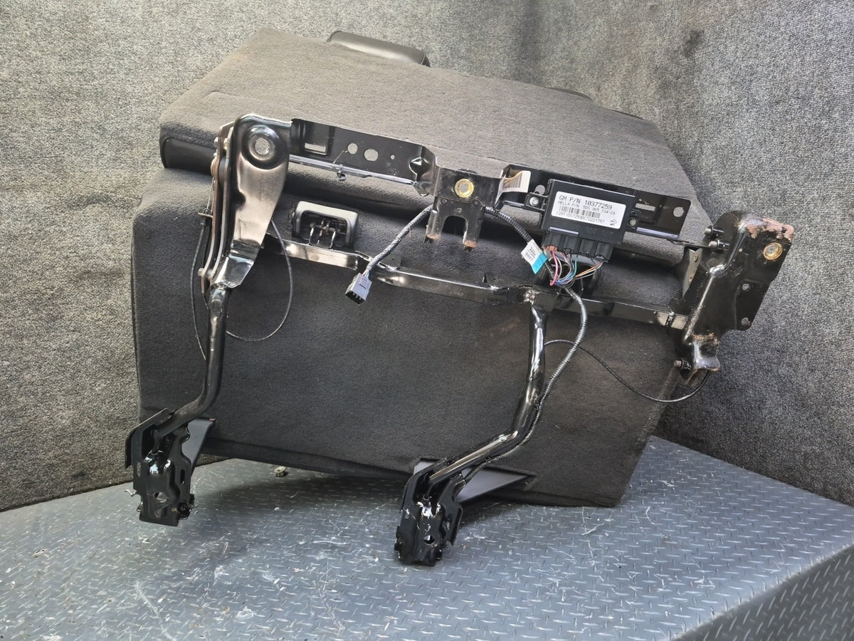 2008-2009 Hummer H2 Rear Second 2ND ROW Heated Leather Seat Black