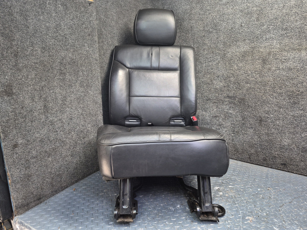 2008-2009 Hummer H2 Rear Second 2ND ROW Heated Leather Seat Black