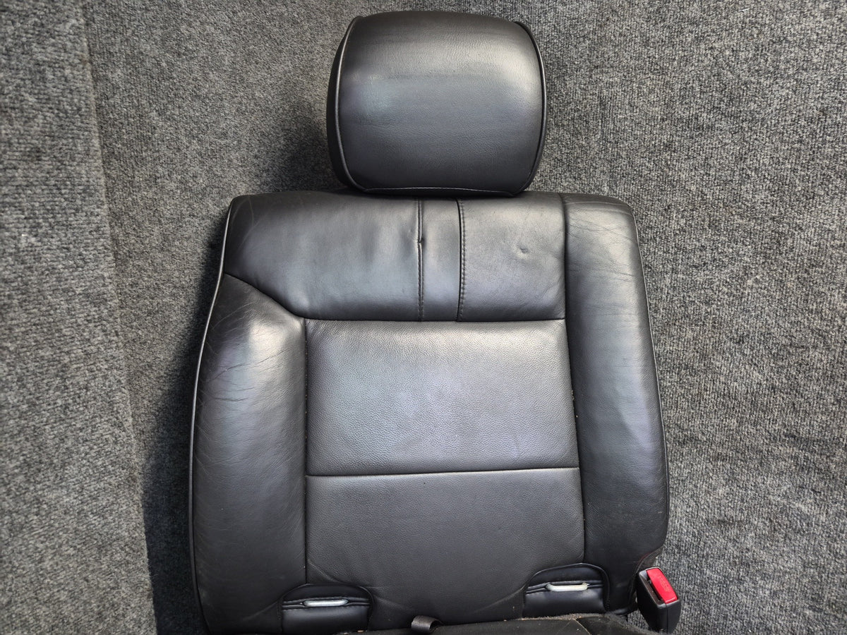 2008-2009 Hummer H2 Rear Second 2ND ROW Heated Leather Seat Black