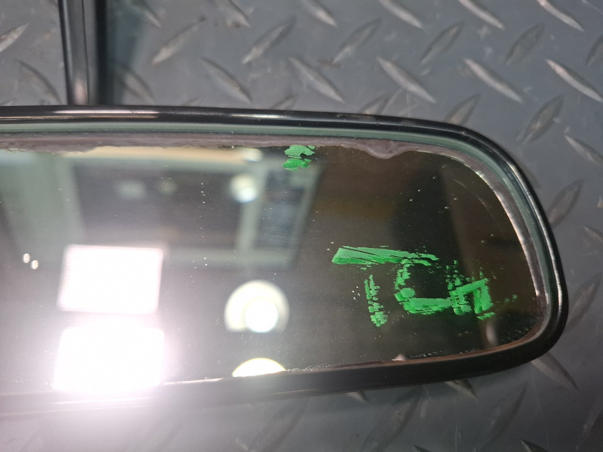 82-85 Toyota Celica RA65 Manual Dimming Interior Rear View Mirror OEM Damaged