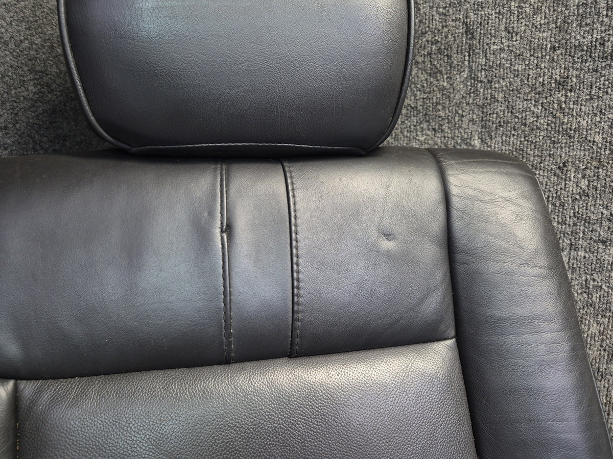 2008-2009 Hummer H2 Rear Second 2ND ROW Heated Leather Seat Black