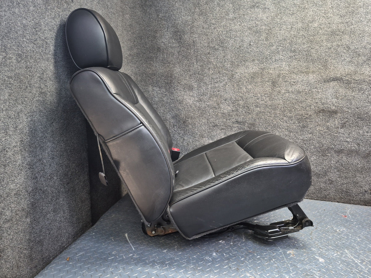 2008-2009 Hummer H2 Rear Second 2ND ROW Heated Leather Seat Black