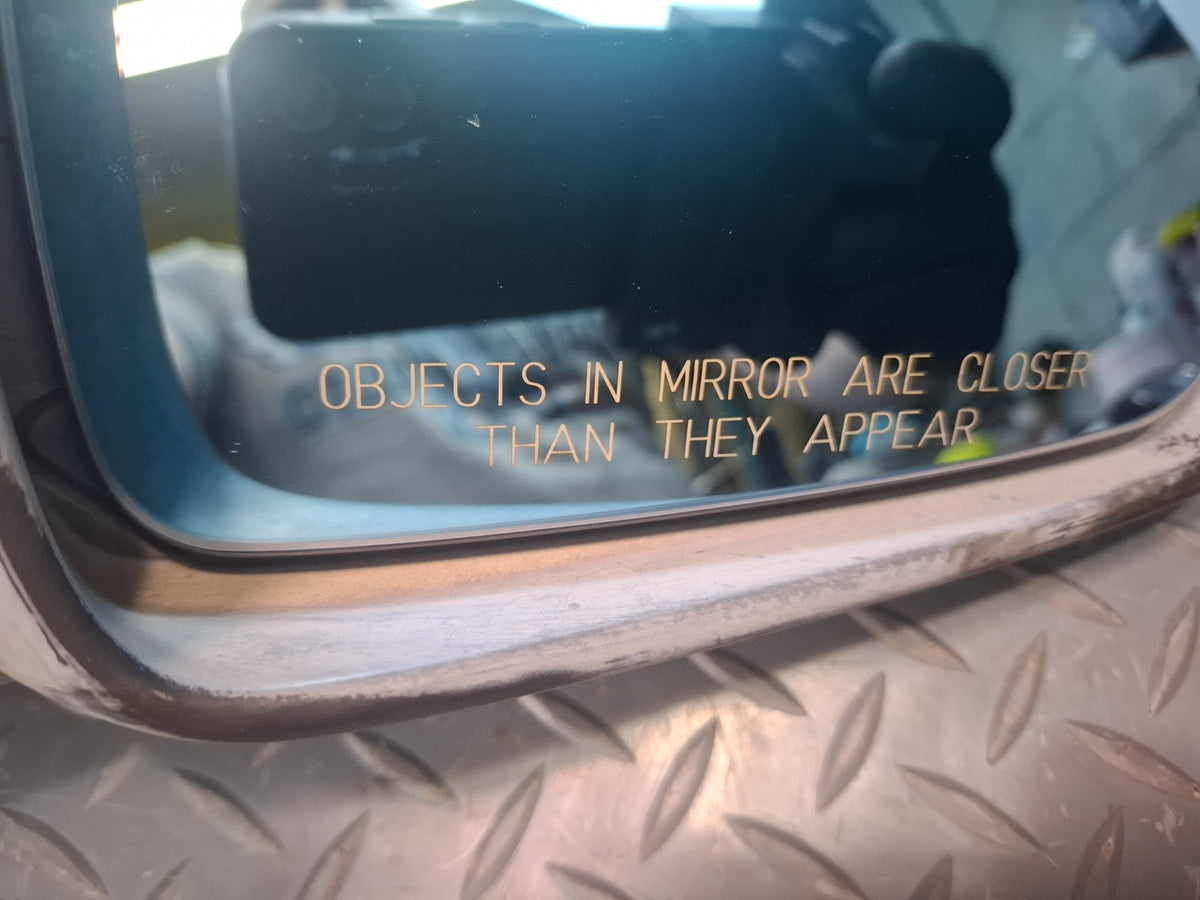 01-03 BMW E46 330Ci Coupe Convertible Right Exterior Side View Heated Mirror OEM