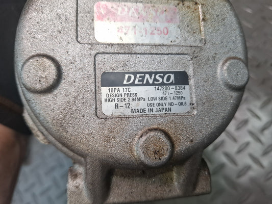 89-92 Toyota Supra MA71 7M A/C Air Condition Compressor 105K Miles OEM