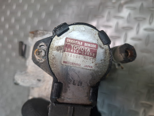 89-92 Toyota Supra MK3 7MGTE Turbo M/T Throttle Body w TPS 89452-14050 OEM