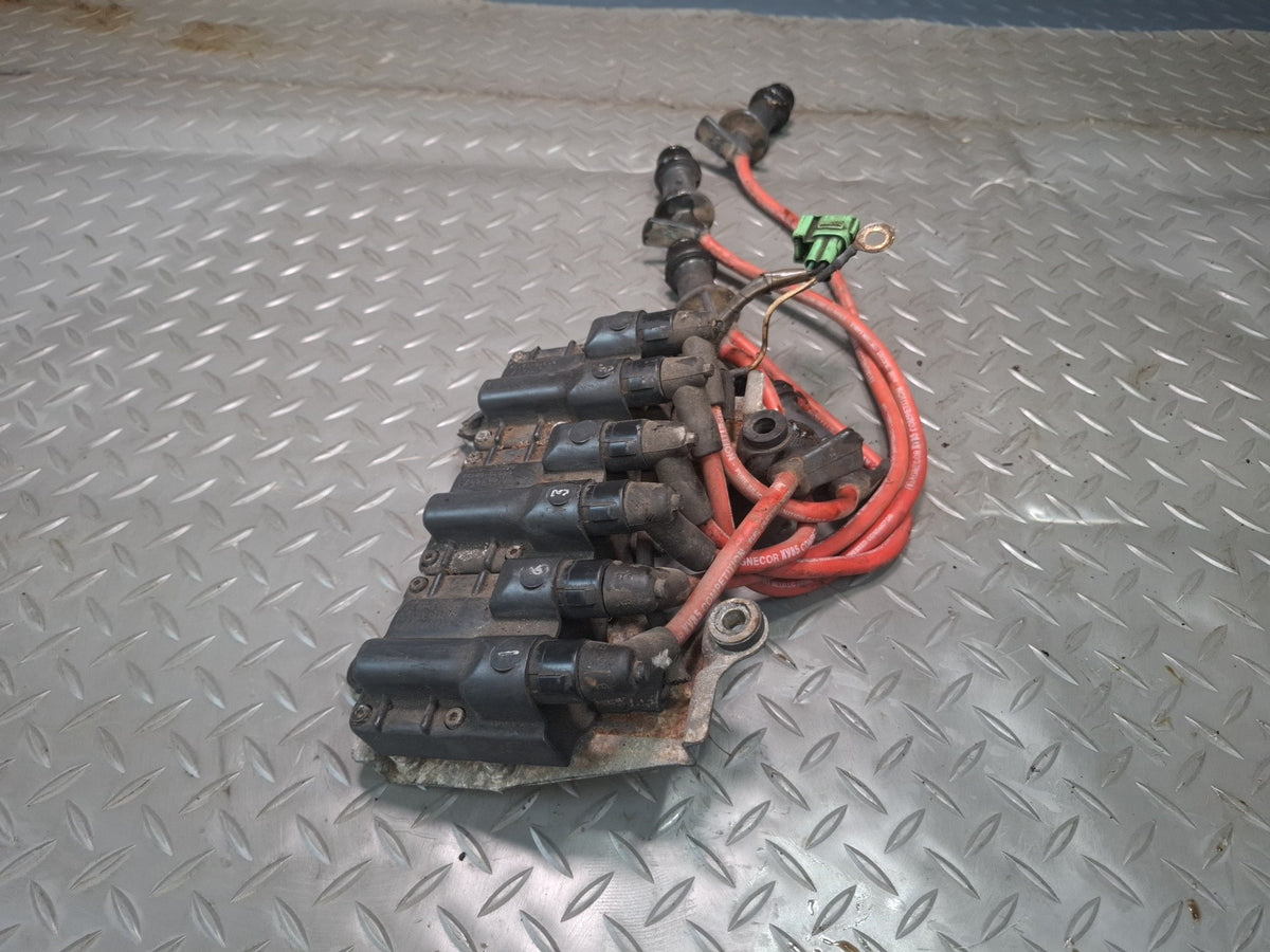 87-92 Toyota Supra MK3 7MGTE Turbo Ignition Coil Pack With Spark Plug Set OEM