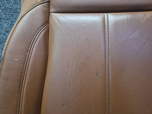 17-22 Alfa Romeo Giulia Front Left Seat Lower Cushion Leather Brown OEM