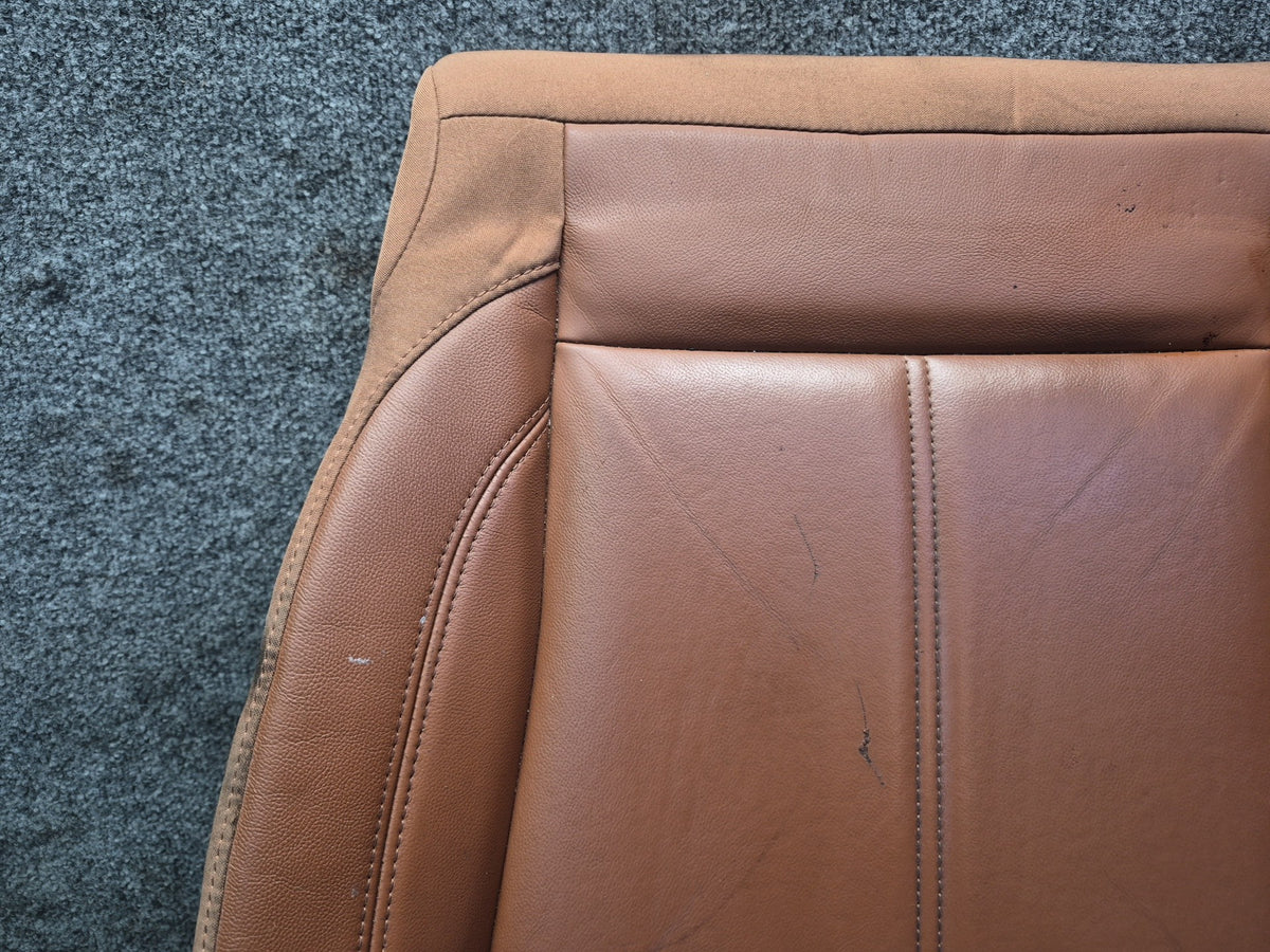 17-22 Alfa Romeo Giulia Front Left Seat Lower Cushion Leather Brown OEM