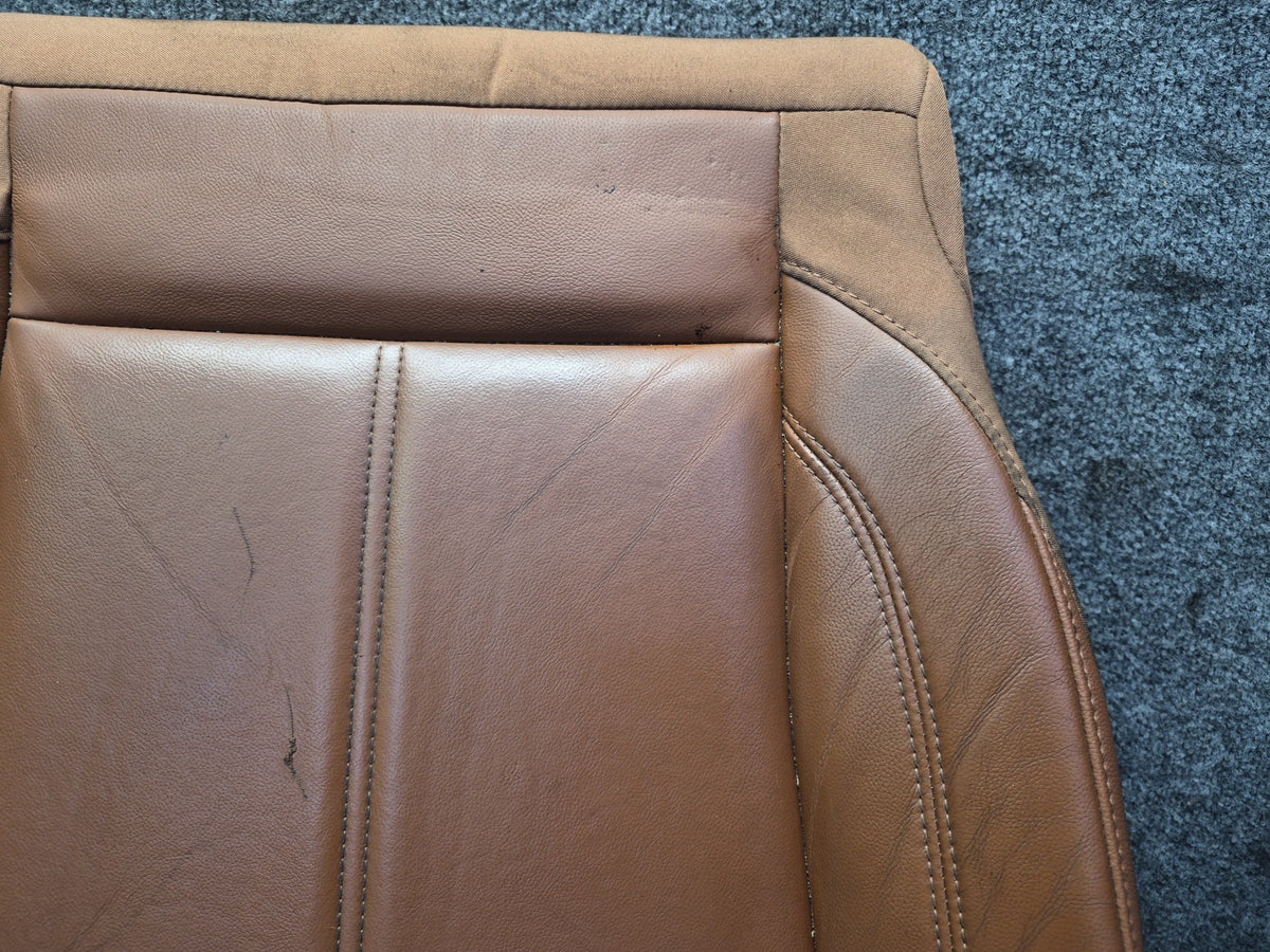 17-22 Alfa Romeo Giulia Front Left Seat Lower Cushion Leather Brown OEM