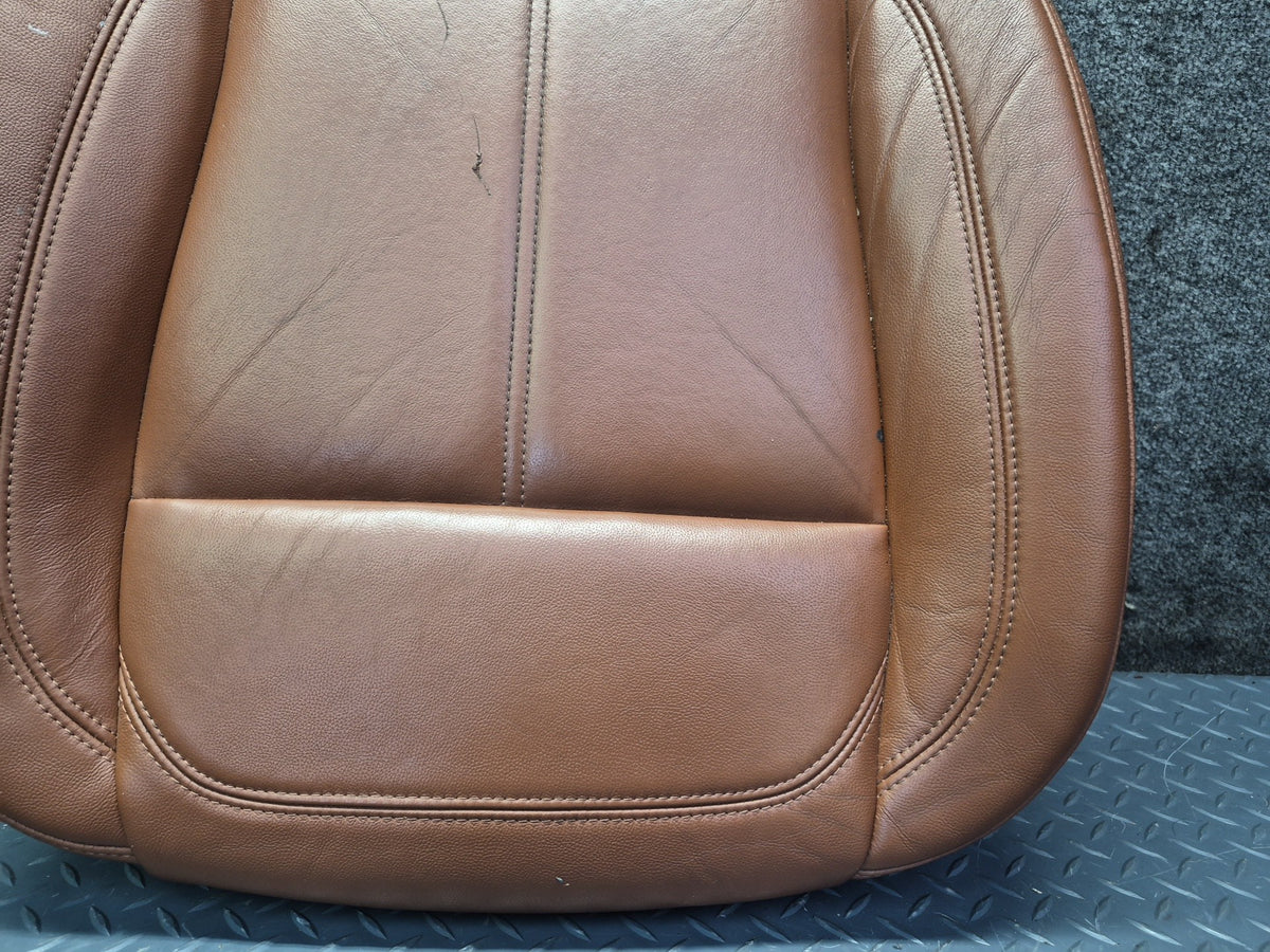 17-22 Alfa Romeo Giulia Front Left Seat Lower Cushion Leather Brown OEM