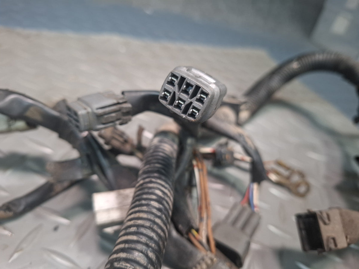 89-90 Toyota Supra MK3 Turbo 7MGTE M/T R154 Engine Wire Wiring Harness OEM