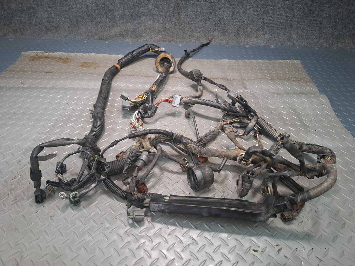 89-90 Toyota Supra MK3 Turbo 7MGTE M/T R154 Engine Wire Wiring Harness OEM