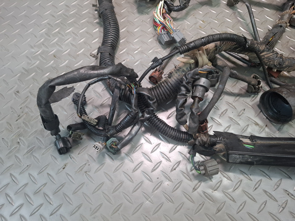 89-90 Toyota Supra MK3 Turbo 7MGTE M/T R154 Engine Wire Wiring Harness OEM