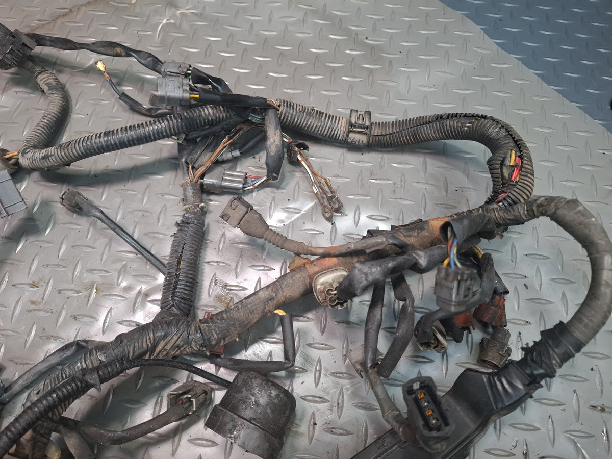89-90 Toyota Supra MK3 Turbo 7MGTE M/T R154 Engine Wire Wiring Harness OEM