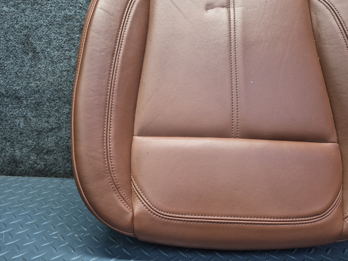17-22 Alfa Romeo Giulia Front Right Seat Lower Cushion Leather Brown OEM
