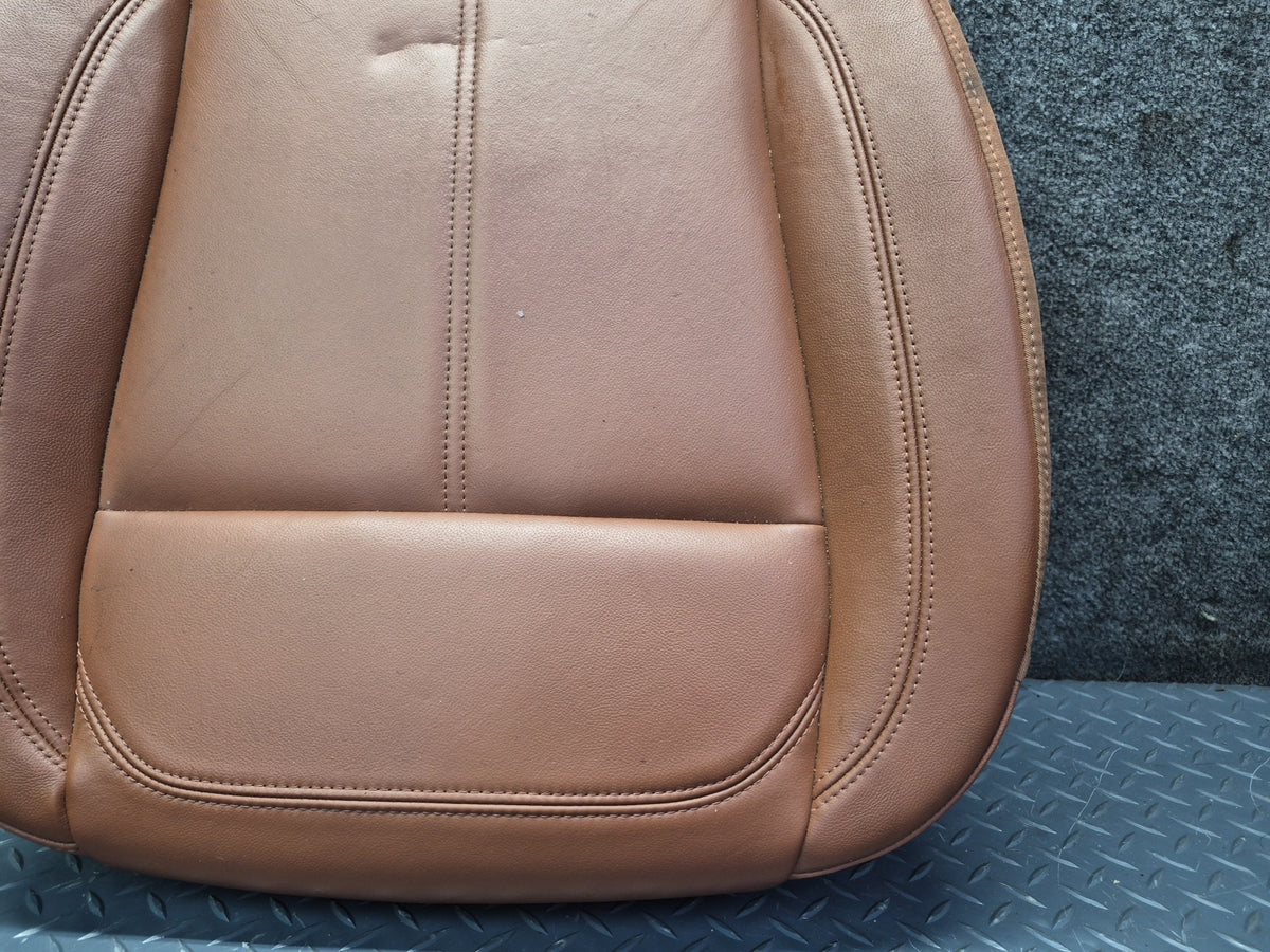 17-22 Alfa Romeo Giulia Front Right Seat Lower Cushion Leather Brown OEM