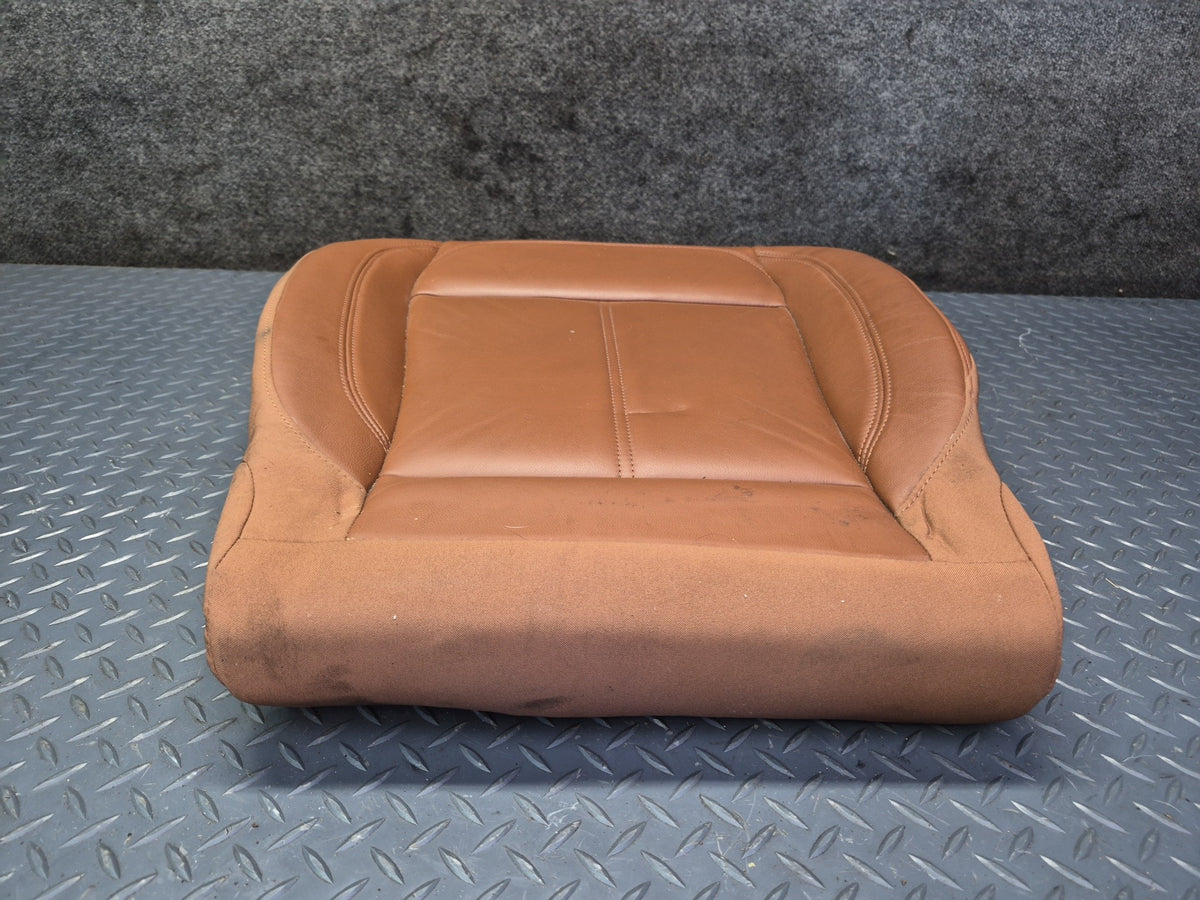 17-22 Alfa Romeo Giulia Front Right Seat Lower Cushion Leather Brown OEM