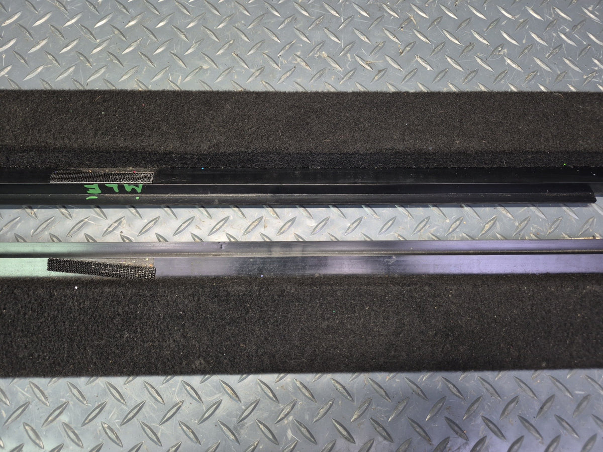2017-2020 Maserati Levante M161 Trunk Cargo Floor Side Hook Rail Cover Set of 2